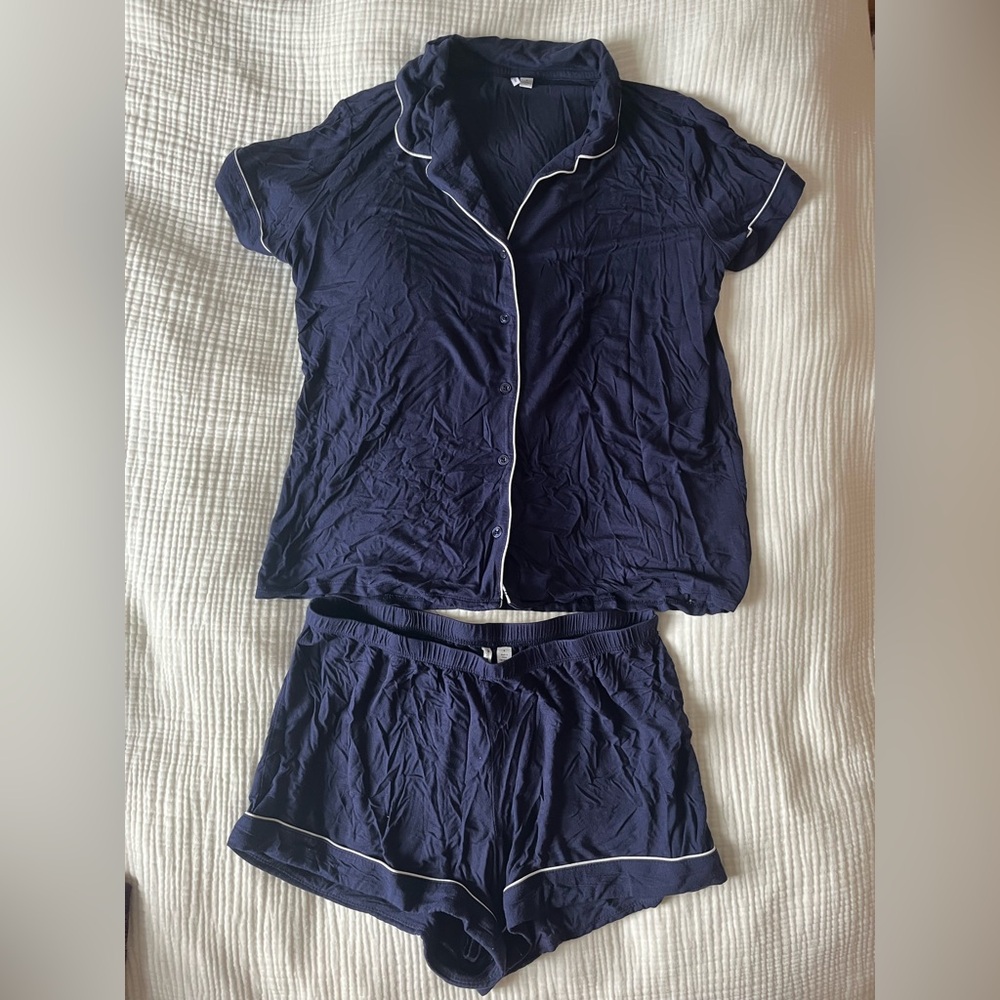 Nordstrom Midnight Blue Pajama Set